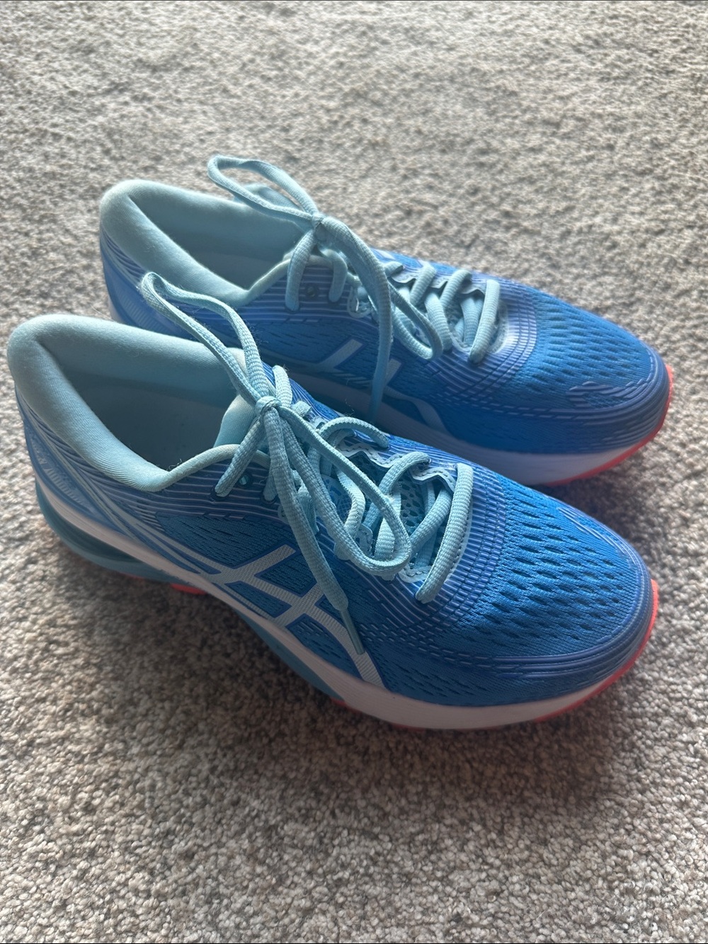 ASICS Gel Nimbus Gel 21 Blue Women's Running Sneakers